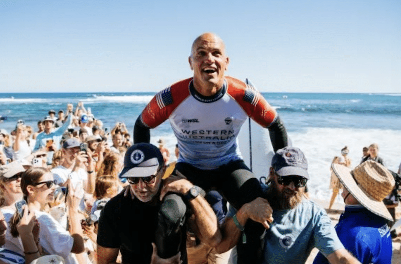 All-time surf great Kelly Slater pulls best retirement prank yet!